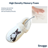 Snuggs Boston Terrier Slipper - Comfy - Pet lovers: Large