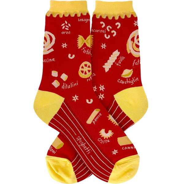 Women's Pasta Lover Crew Socks