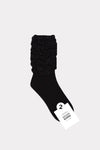 Women's Crew Layered Socks -Black