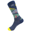 Cycling Around - Biking Themed Fine Men's Socks