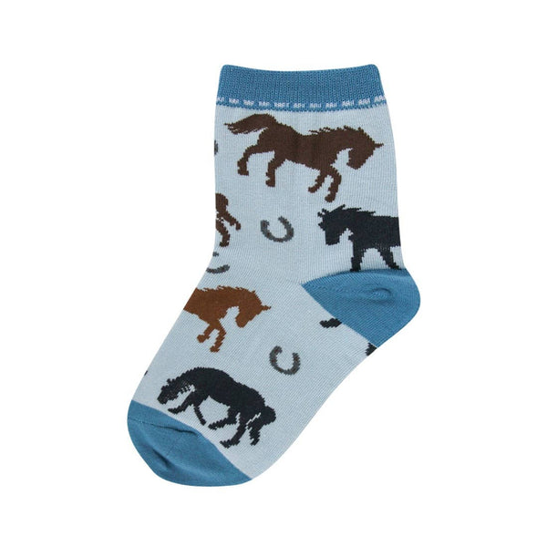 Youth Equine Socks: Youth 7-10 Years (Shoe Size 12-5Y)