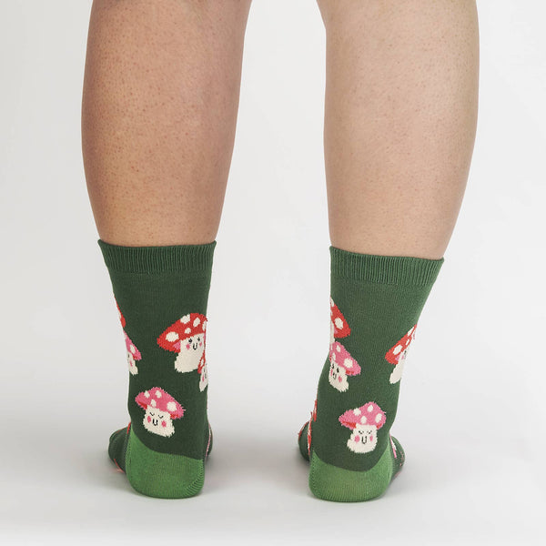 Women's Mellow Mushrooms Chrew Sock