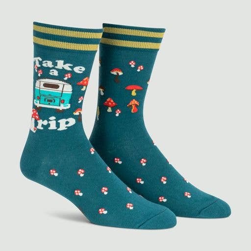 Men's Take A Trip Crew Sock