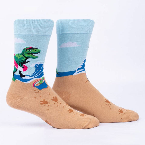 Men's Dinos Gone Wild Crew Sock