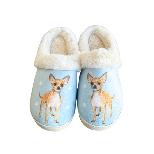 Snuggs Chihuahua, Fawn Slipper - Comfy - Pet lovers: Large