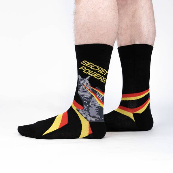 Men's Secret Powers Crew Sock