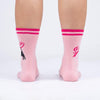 Women's Bad Ass Cat Crew Sock