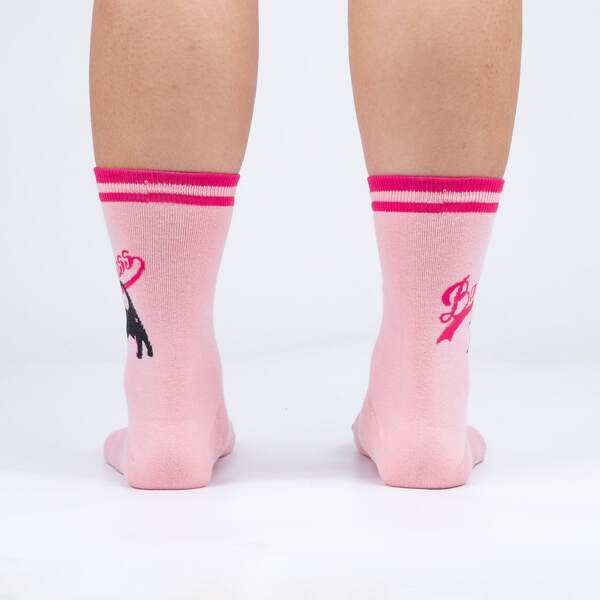 Women's Bad Ass Cat Crew Sock