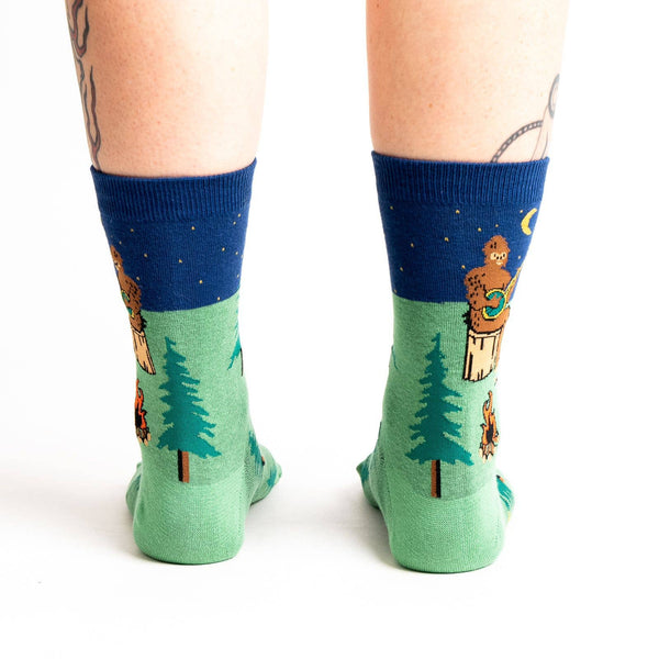 Women's Sasquatch Campout Crew Sock