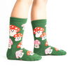 Junior Crew Sock Pack: Mellow Mushrooms