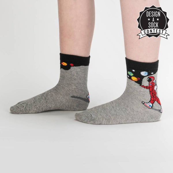 Junior Crew Sock Pack: Moon Walk In The Morning