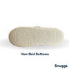Snuggs Silver Tabby Cat Slipper - Comfy - Pet lovers: Large
