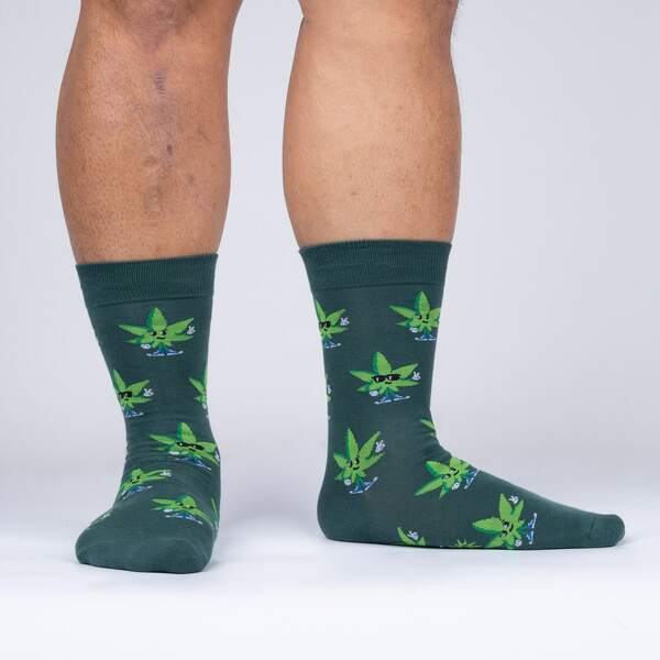 Men's Peace Out Crew Sock