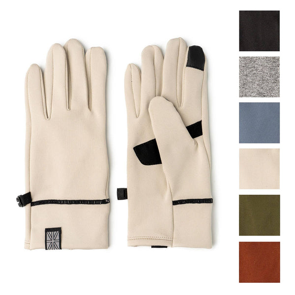 Britt's Knits Thermaltech Gloves 2.0 Open Stock: Ivory / Large/XL