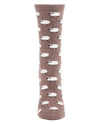 Women's Cashmere Sheep Crew Socks: Hemp Heather / 9-11*