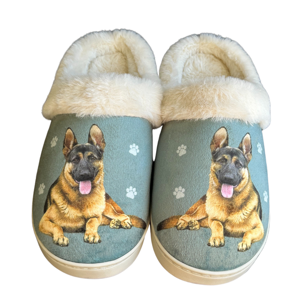 Snuggs German Shepherd Slipper - Comfy - Pet lover: Small