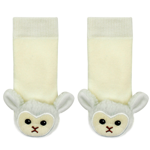 Woolly Sheep Lamb Boogie Toes Rattle Socks: 1 - 2 Y