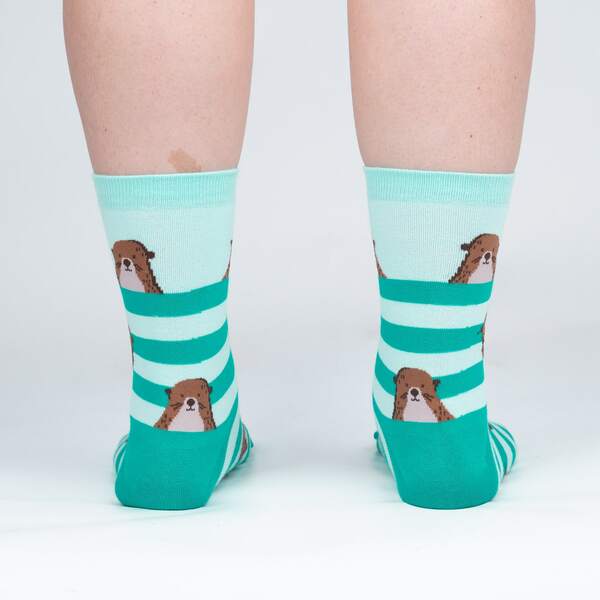 Women's My Otter Foot Crew Sock