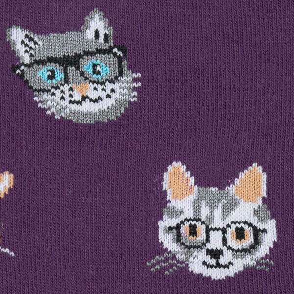 Women's Smarty Cats Crew Sock