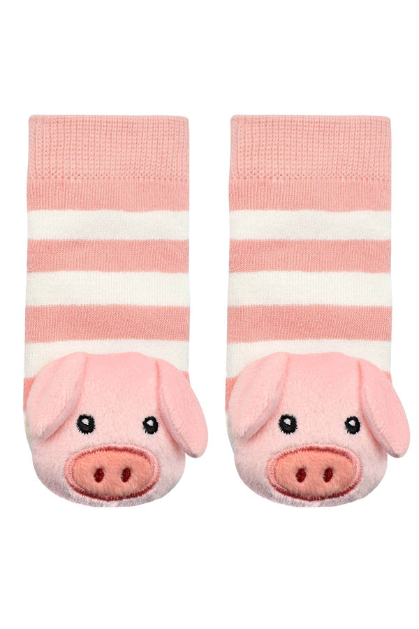 Rosie Pig - Boogie Toes Rattle Socks : 1 - 2 Y