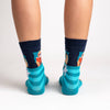 Women's Read, Sleep, Repeat Crew Sock