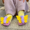 Butterfly Boogie Toes Rattle Socks: 1 - 2 Y