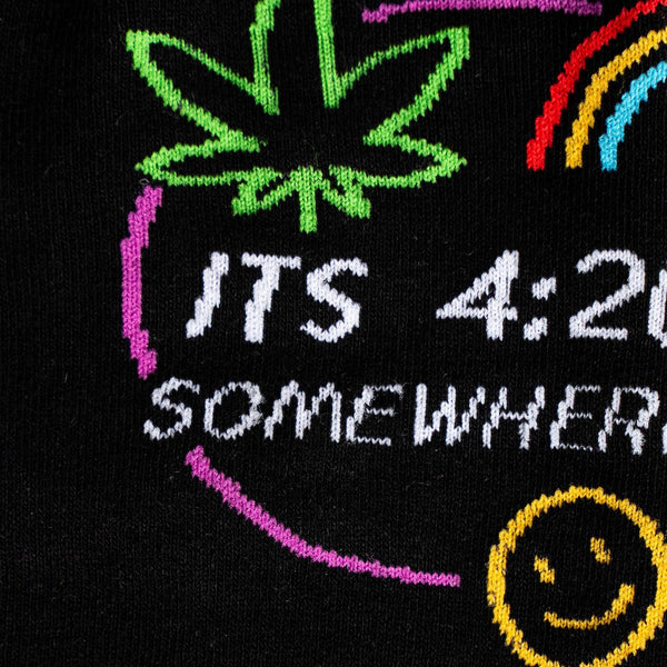 Men's It's 4:20 Somewhere Crew Sock
