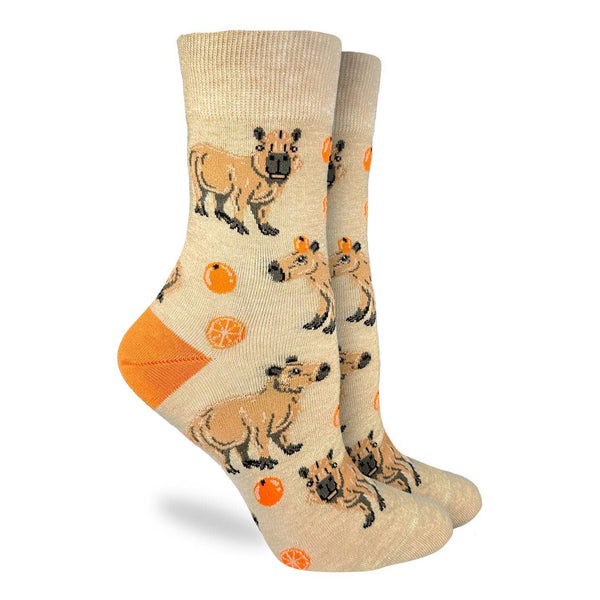 Women's Capybaras Socks: Shoe Size 5-9