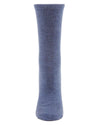 Flatknit Cashmere Crew Sock: Kombu Green / 9-11