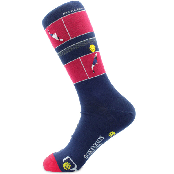 Pickled - Pickleball Themed Fine Men's Socks
