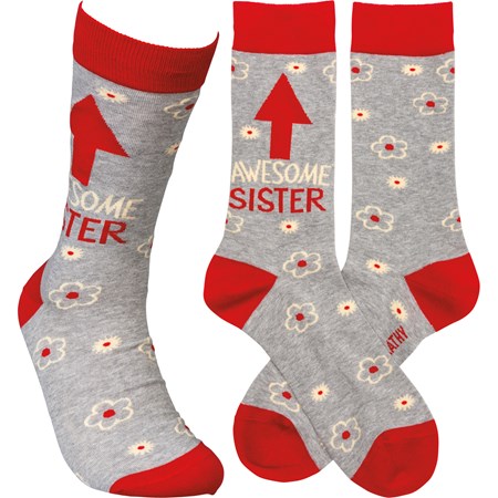 Awesome Sister Crew Socks