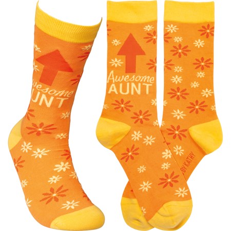 Awesome Aunt Crew Socks