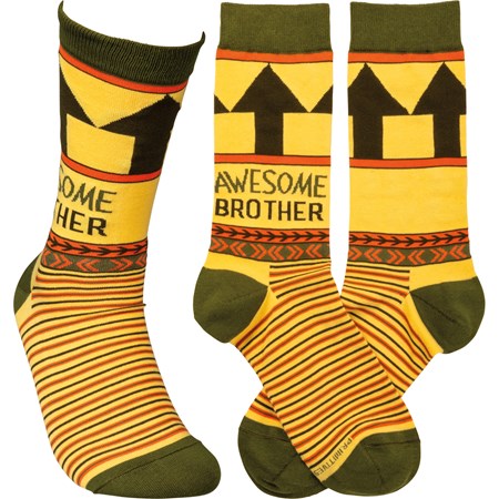 Awesome Brother Crew Socks
