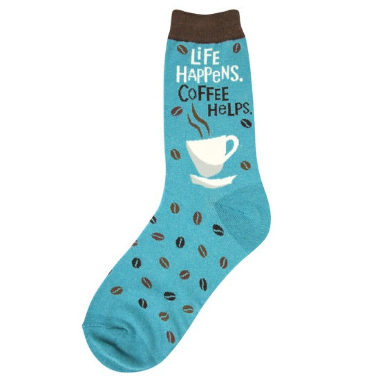 Woman's Coffee Life Sock