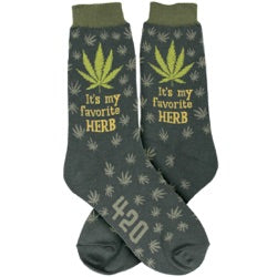 Women's Marijuana Sock