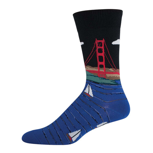 Men's Golden Gate Bridge Crew Sock