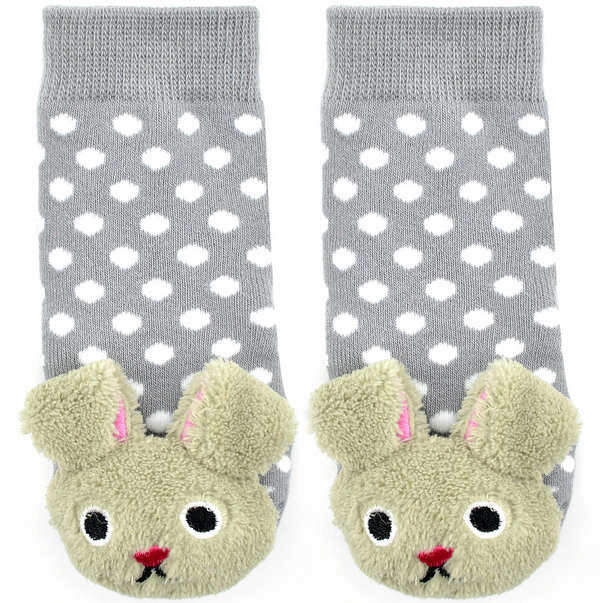 Bunny Boogie Toes Rattle Socks 1-2Y