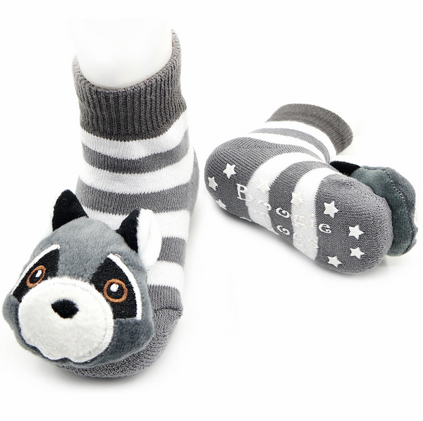 Clever Racoon Boogie Toes Rattle Sock 1-2Y*