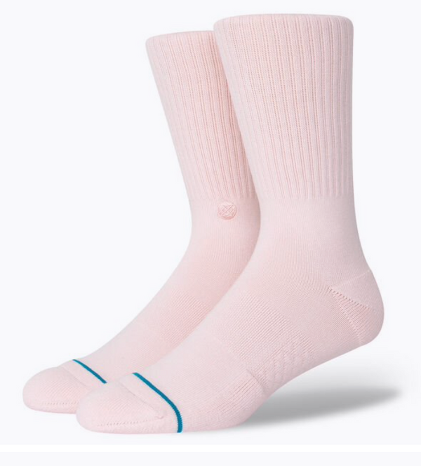 Men's Stance Icon Crew Sock Pink -Medium*
