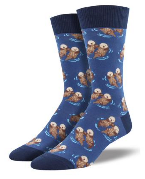 Men's Significant Otter Crew Sock -King Size