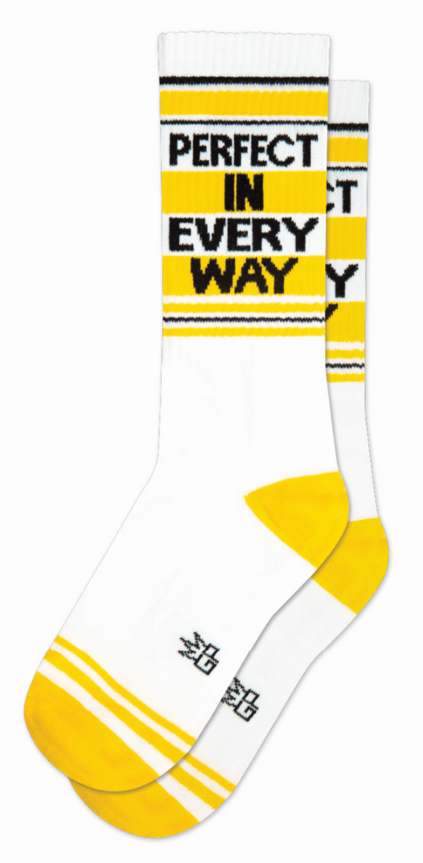 Perfect in Every Way Athletic Crew Socks