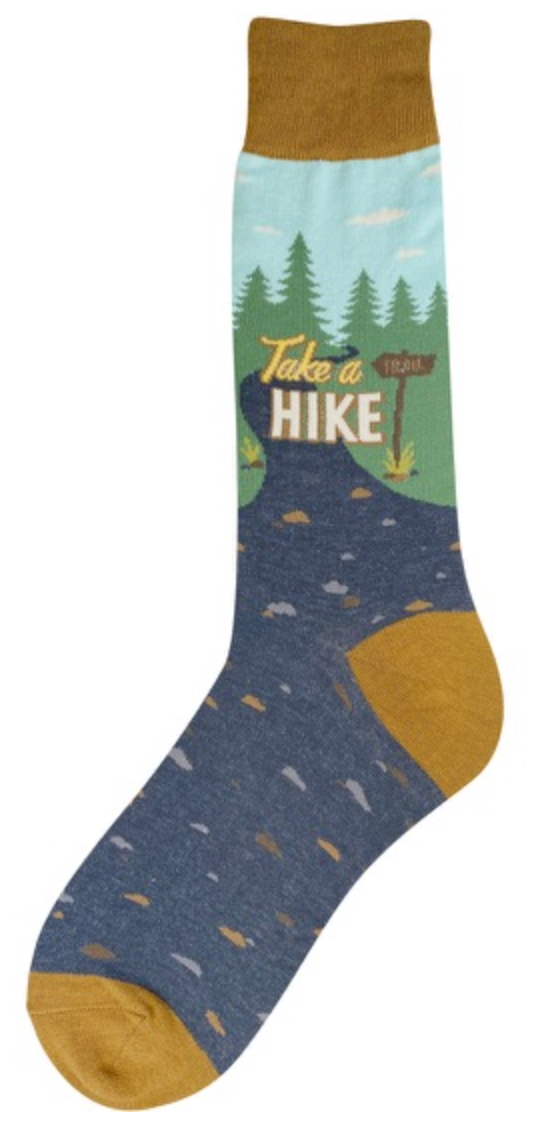 Men's Take A Hike Crew Socks