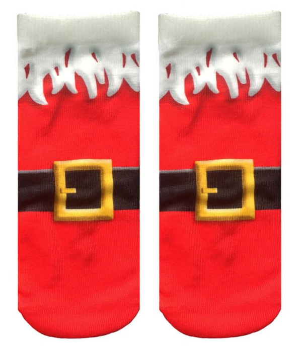 Ankle Socks -Santa Boots