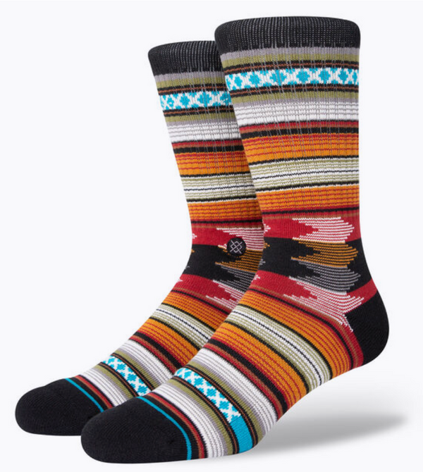 Men's Baron Crew Sock -Lime -Large*