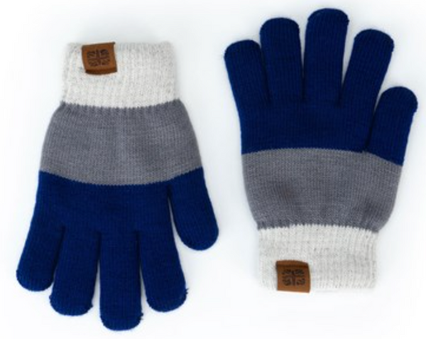 Kids Block Party Fuzzy Lined Gloves