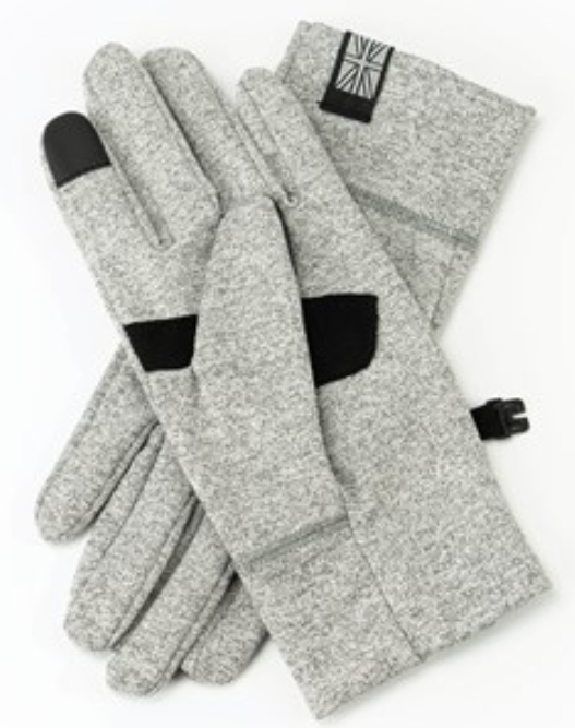 Thermal Tech Gloves -Grey -Large / Extra Large
