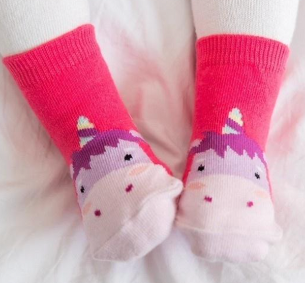 Unicorn Zoo Socks -0-18 Months