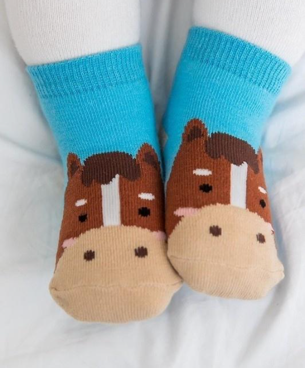 Horse Zoo Socks -18 Months to 3T