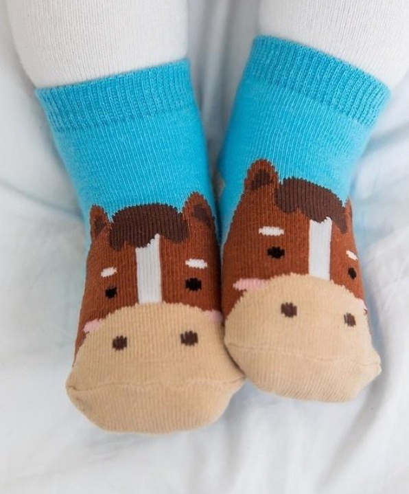 Horse Zoo Socks -0-18 Months