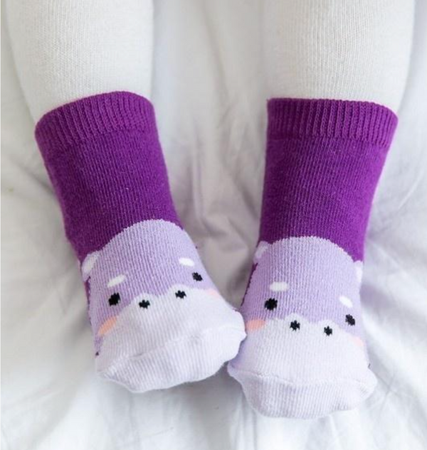 Hippo Zoo Socks -18 Months-3 years Old